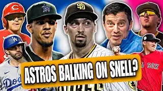 Astros BALKING on Blake Snell?! Dodgers NOT DONE? MLB Injuries Mounting; Padres Name Opening Day CF