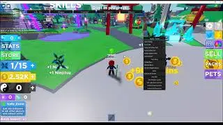 Roblox Ninja Legends Script (AutoSwing, AutoSell, AutoCollect Chi, AutoBoss, AutoBuy)