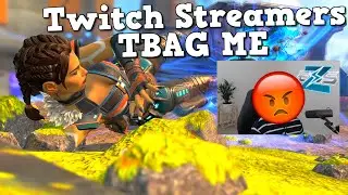 Twitch Streamers Kill & Tbag ME.. Reverse Reactions! - Apex Season 14