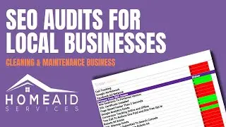 SEO Audit: Cleaning & Maintenance Business [WALKTHROUGH]