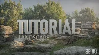 Speed tutorial raukstones landscape, 3dsmax and v-ray