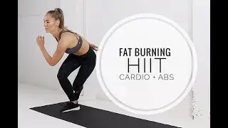 Crazy HIIT CARDIO + ABS Workout // No Equipment