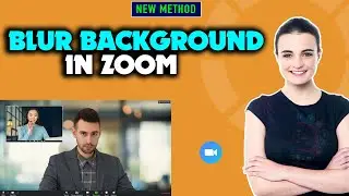 How to blur background in zoom 2024 (Quick & Easy)