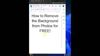 Remove Photo Background Instantly! ✨