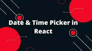 🔥 Master React DateTime Picker: Seamless Date & Time Selection! ⏰✨