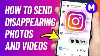 How to Send Disappearing PHOTOS AND VIDEOS on Instagram (2024) - One View