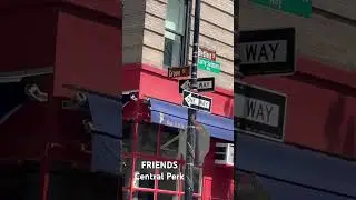 F.R.I.E.N.D.S. Cafe Central Perk - Apartment Building from the TV Show Friends