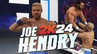 WWE 2K24 "I Believe In" JOE HENDRY w/Call Name GFX | New WWE 2K24 Mods