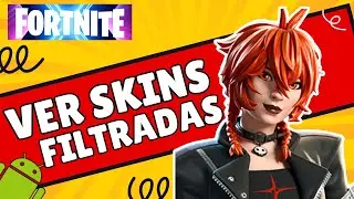 Como ver SKINS Filtradas FACIL en Cualquier LUGAR Tienda RECOMPENSAS Noticias FORTNITE