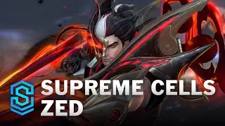 Supreme Cells Zed Wild Rift Skin Spotlight