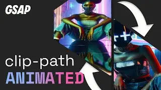 Clip-path Magic: Can we recreate this award-winning effect without three.js?