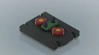 Assembly and Animation of Milling Fixture for Face Milling Operation in fusion 360