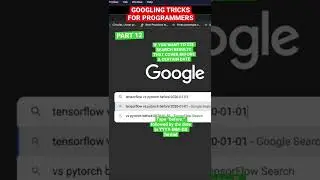 Googling Tricks For Programmers | Part 12 