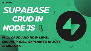 Supabase VS Firebase | Supabase CRUD in Node JS| Supabase Filter Query | API | RSL Explained