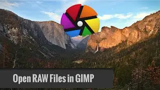 How To Open RAW Files in GIMP    With darktable!