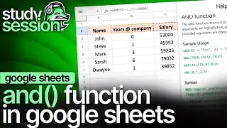 Google Sheets AND() Function Tutorial: How to Use the AND Function in Google Sheets