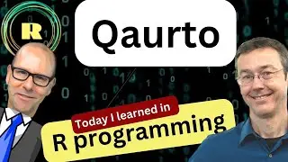 Today I learned in R: Quarto books