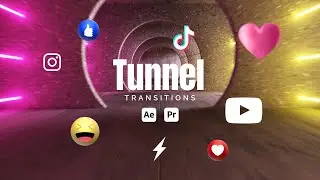 Tunnel Transitions After Effects Tutorial