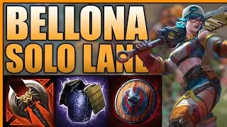 Anti ADC God, Bellona Solo | SMITE 11.8 Gameplay