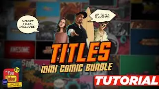 [DP669] Mini Comic Bundle - Titles | TUTORIAL