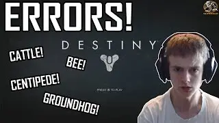 Destiny Error Code Problem! - Error Code Cattle, Bee, Stingray, Centipede & MORE!