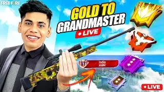 🔴[Live] Day 1 New Season Grandmaster Road to Top-1👽🔥-Garena Free Fire🔥!!