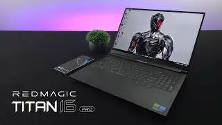 The All New Red Magic Titan 16 Pro Gaming Laptop Is FAST! First Look