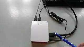 Connect peripheral cables to the Raspi