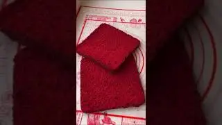 Бисквит Красный бархат