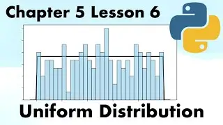 The Uniform Distribution | Full Course On Statistics for Data Science with Python.