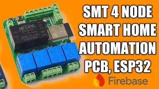 FIREBASE HOME AUTOMATION WITH ESP32 WROOM 32D SMD