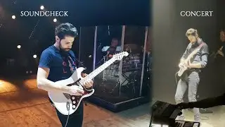 Epic Solo Guitar Intro (Soundcheck l Concert)