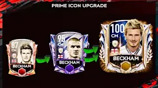 HOW TO UPGRADE 100 OVR PRIME ICON BECKHAM - fifa mobile 21