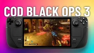 Steam deck playing Call of Duty Black Ops 3 (zombies, COD BO3 zombies )