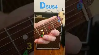 Guitar Lesson Dsus4 
