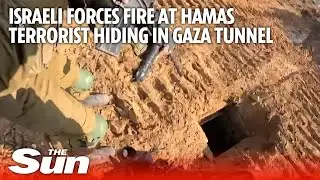 IDF soldiers fire at Hamas gunman hiding in tunnel in Gaza