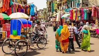 Walking Streets of New Delhi - 4K India Walking Tour