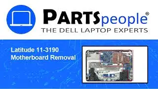 Dell Latitude 11-3190 (P26T004) Motherboard How-To Video Tutorial