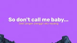 Ed Sheeran - Dive (Lyrics Terjemahan)| So don't call me baby