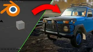 Blender Speed Modelling - Lada Niva (Car)