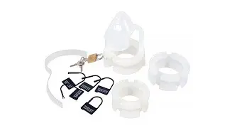 4024144544257 Набор для мужского пояса верности / Cock Cage Set for Men's Loyalty Belt