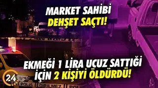 Market Sahibi Dehşet Saçtı! 1 Lira İçin Diğer Market Sahibi ve Kızını Öldürdü!