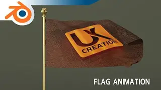 Flag Animation - Blender 3D Tutorial