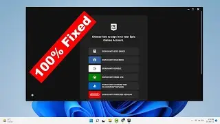 Epic Games Launcher Login Loop Error Can't Log In Fix! (2022)