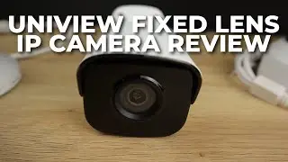 Uniview Fixed Lens IP Security Camera Review (Promo)