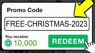 This *SECRET* Promo Code Gives FREE ROBUX! (Roblox Christmas 2023)