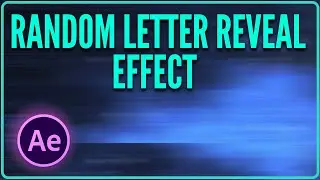 The Hidden Power of Random Letter Reveals in After Effects