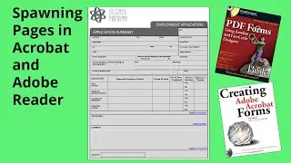Spawning Pages in Acrobat Pro DC and Adobe Reader DC