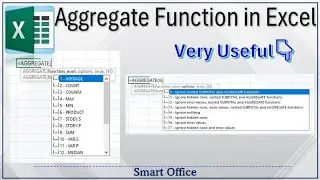 Aggregate Function in Excel