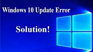 Windows 10 Troubleshoot problems updating - Quick Fix